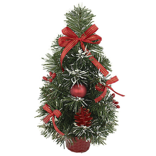 Christmas Decorative Tree 30cm Adorned Green