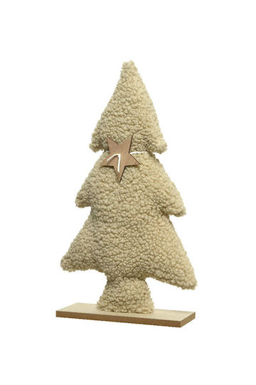 Christmas Decorative Tree 48cm Beige