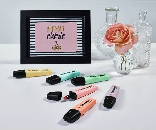Stabilo Boss Highlighter 5mm Pastel Pink