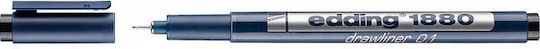 Edding 1880 Drawliner Design Marker 0.1mm Blue