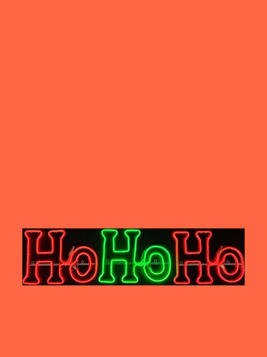 Aca Christmas Rope Light in Shape inscription Red 30x30x30cm
