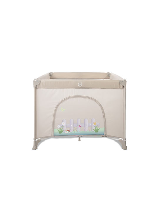 Lorelli Кошара за игра с Матрак Бежов 102x102см