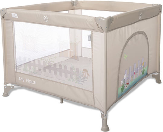 Lorelli Loc de joacă cu Saltea Bej 102x102cm