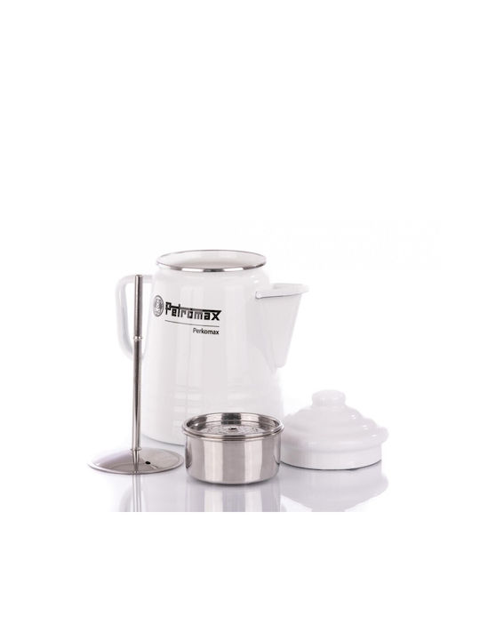 Petromax Teapot with Filter in White Color