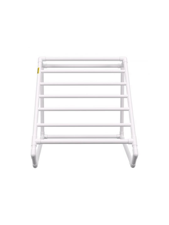 Vevor Single Wall-Mounted Bathroom Shelf Unit White