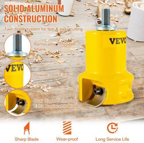 Vevor Set Accesorii de Tăiere Unelte pentru Aluminiu 8buc