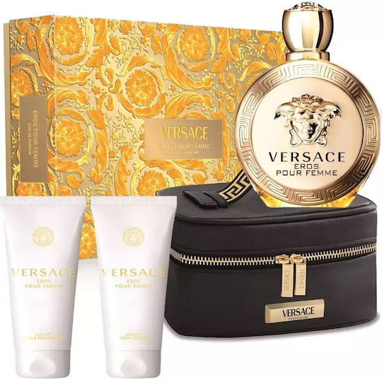 Versace Eros Γυναικείο Σετ με Eau de Parfum και Shower Gel 4τμχ