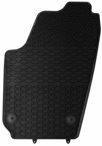 Rubber Mats Geyer & Hosaja Volkswagen Polo 2001-2009 Fox 2005-2010 Skoda Fabia 1999-2008 Seat Ibiza Cordoba 2002-2008 4 Pieces Black 910/4c