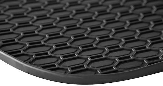 Rubber Mats Geyer & Hosaja BMW 5 Series F10 Sedan F11 Wagon 2013-2017 4 Pieces Black 886/4c