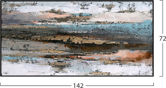 HomeMarkt Abstract Tablou pe Pânză 142x72cm