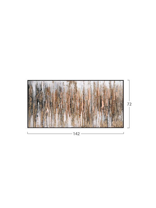 HomeMarkt Abstract Painting on Canvas 142x72cm