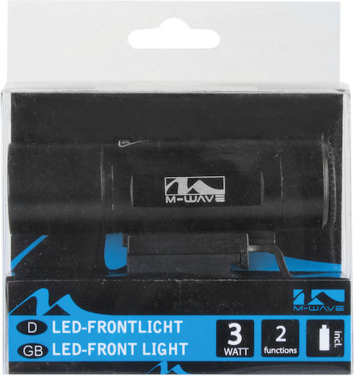 M-Wave Apollon A 1.2 3 Front Bicycle Light