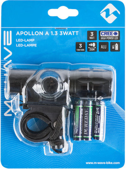 M-Wave 220998 Εμπρόσθιο Φως Ποδηλάτου Ρυθμιζόμενο
