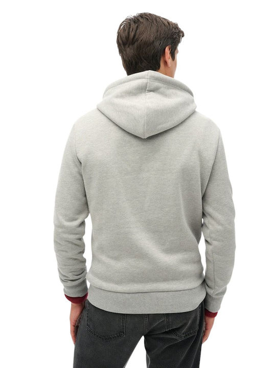 Superdry Logo Gray with Hood