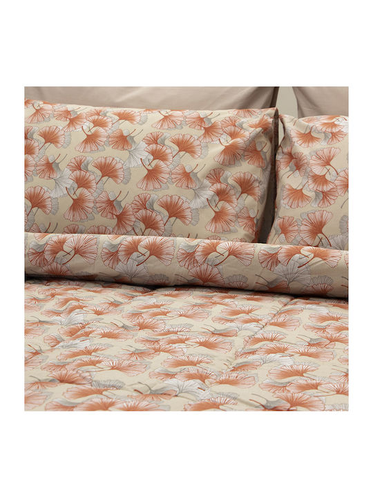 Lino Home Duvet Queen 220x240cm Ventilato Red