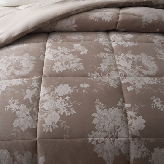 Liolios Home Пухено Куинсайз 240x260бр Cordelia Сив