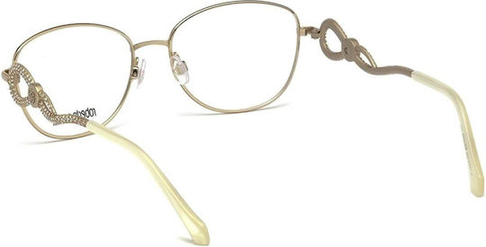 Roberto Cavalli Femei Metalic Rame Ochelari Auriu 5004-028