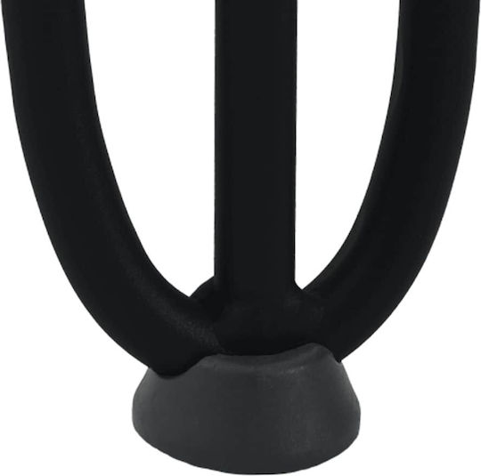 Hairpin Table Legs 4 Pieces Black 20 Cm Solid Steel Black 20 Cm