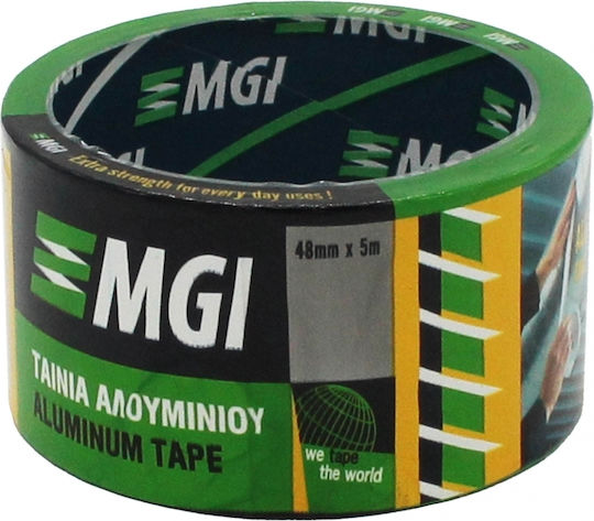 Aluminum Pipe Tape 48mm X 5m Silver 97205s Mgi