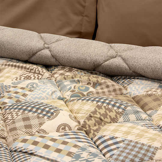 Lino Home Duvet Queen 220x240cm Tulipan Beige 350 GSMGsm