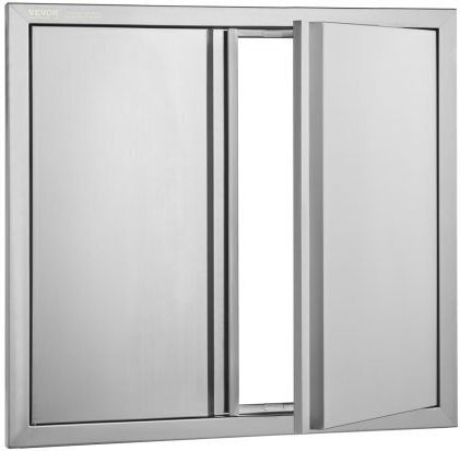 Πόρτα Bbq Vevor 660x610mm Ανοξείδωτη Διπλή Εξωτερική Πόρτα Κουζίνας Smabscjmys26r8yitv0