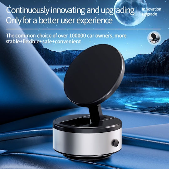Car Mobile Mount with Magnet Silver