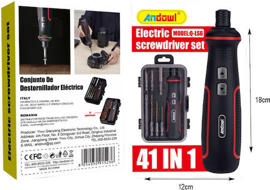 Andowl Q-LS6 Отвертка На Батерия