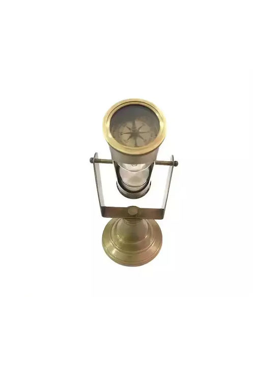 Busolă nautică antică cu clepsidră 15cm