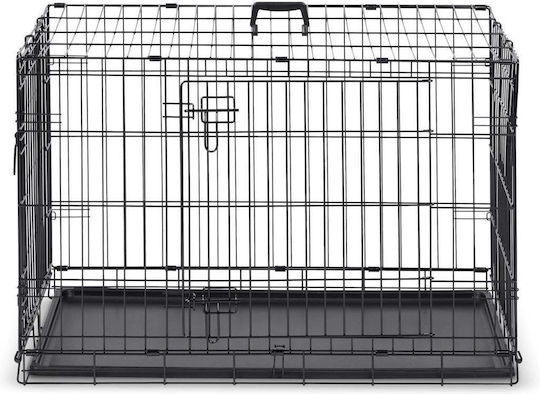 Pethaus Dog Wire Crate with 2 Doors 91x57x62cm