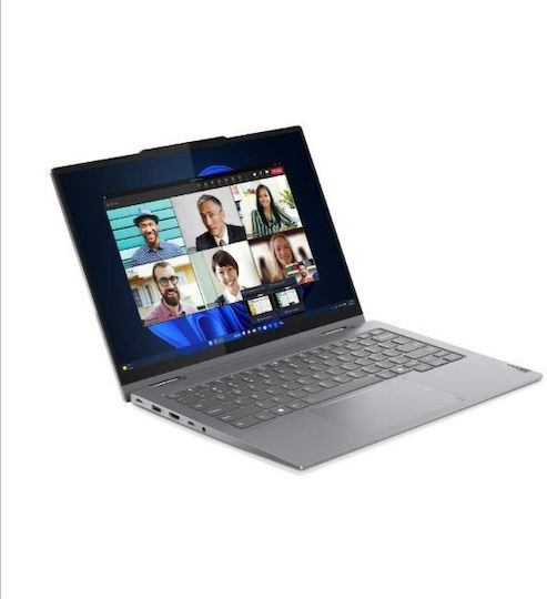 Lenovo ThinkBook 14 2-in-1 G4 IML 14" IPS FHD+ Touchscreen (Ultra 7-155U/16GB/512GB SSD/W11 Pro) Luna Grey (GR Keyboard)