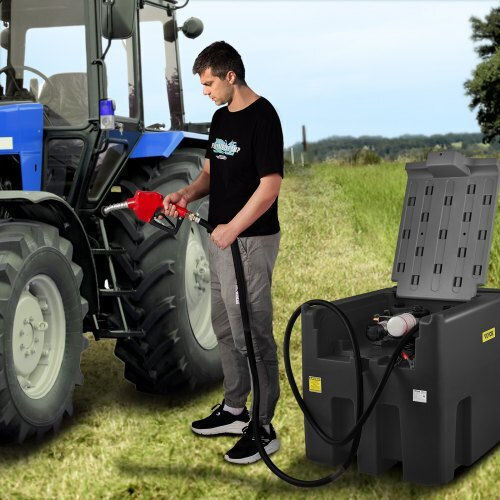 Vevor Tank für Wasser / Benzin Zylindrisch Vertikal 439Es