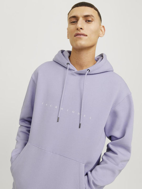 Jack & Jones Hanorac cu Glugă Languid Lavender