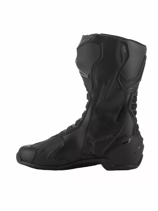 Alpinestars Smx-6 V3 Ανδρικές Μπότες Motocross Gore-Tex Αδιάβροχες Μαύρες