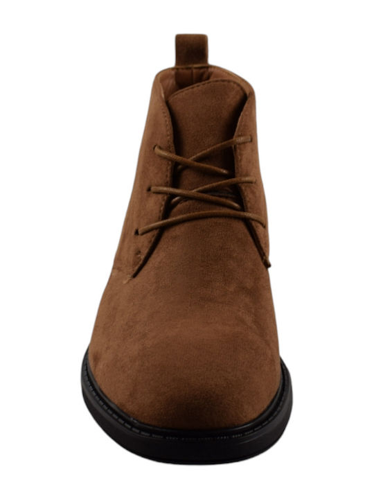 Mezzo Uomo Casual Boots Brown 9-9Y130.1-camel-eu40