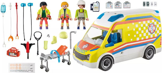 Playmobil City Life Ambulance with Rescuers for 4-10 years old