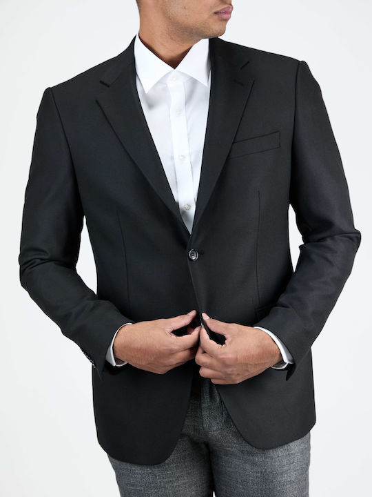 Men's Suit Jacket Regular Fit Black