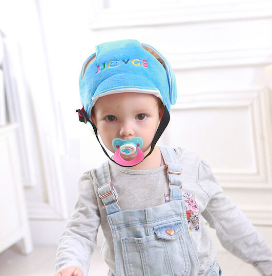 mediLOGIC Head Protectors made of Fabric in Blue Color 1pcs