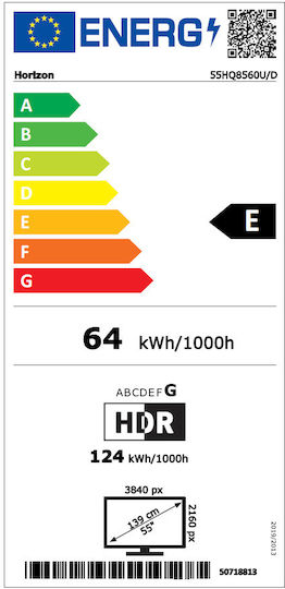 Horizon-Europe Smart Televizor 55" 4K UHD QLED 55HQ8560U/D HDR (2024)
