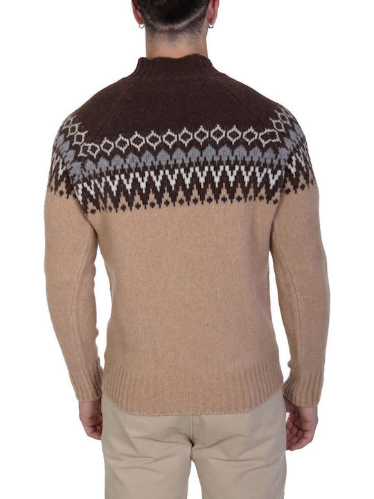 Pullover Brown-green