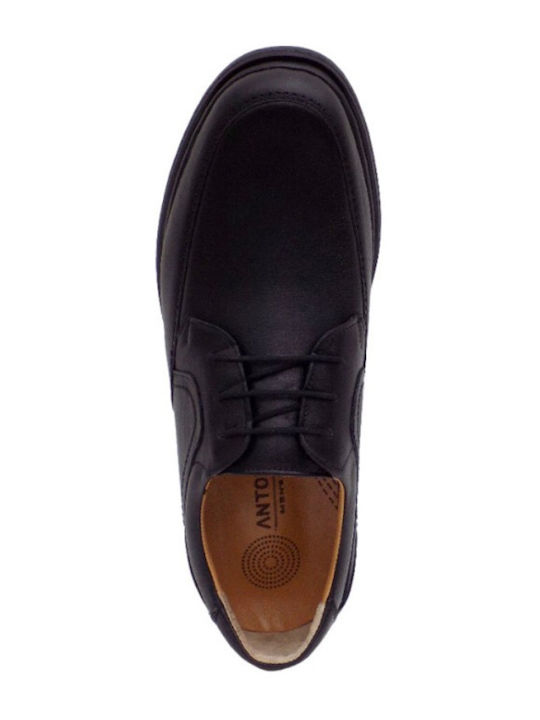 Men's Leather Casual Shoes Black
