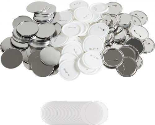 Set of 200 Buttons 75mm Button Maker Machine Vevor Xzgslh75mm200w5sav0