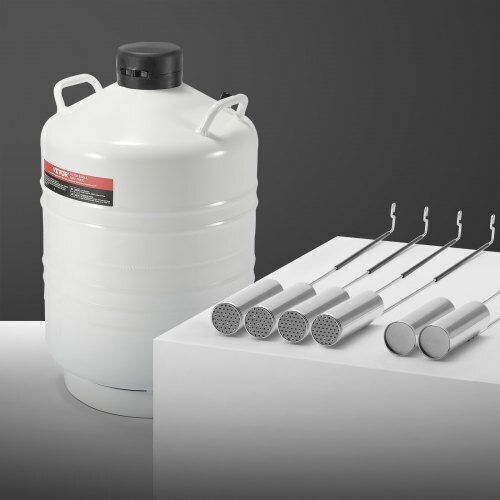 Vevor 30L Liquid Nitrogen Container 6 Canisters Czxydg30l000qll0hv0