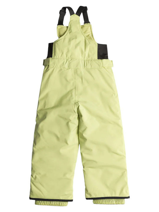 Quiksilver EQKTP03010-GEL0 Kids Dungarees for Ski & Snowboard Green