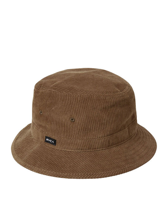 RVCA Pălărie Textilă pentru Bărbați Stil Bucket Maro