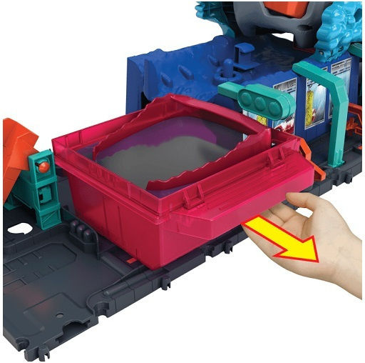 Hot Wheels City Ultra Shark Car Wash Track Shark Washer for Ages 3+