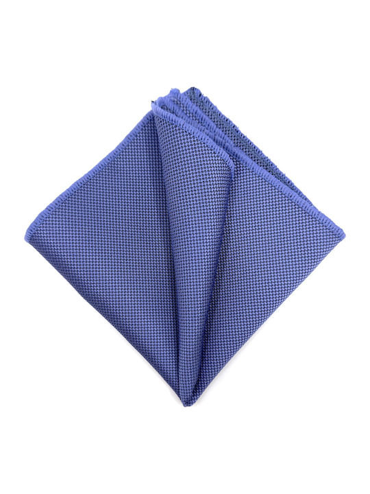 Blaues Raf Krawatten-Set 6,5 cm mit Einstecktuch