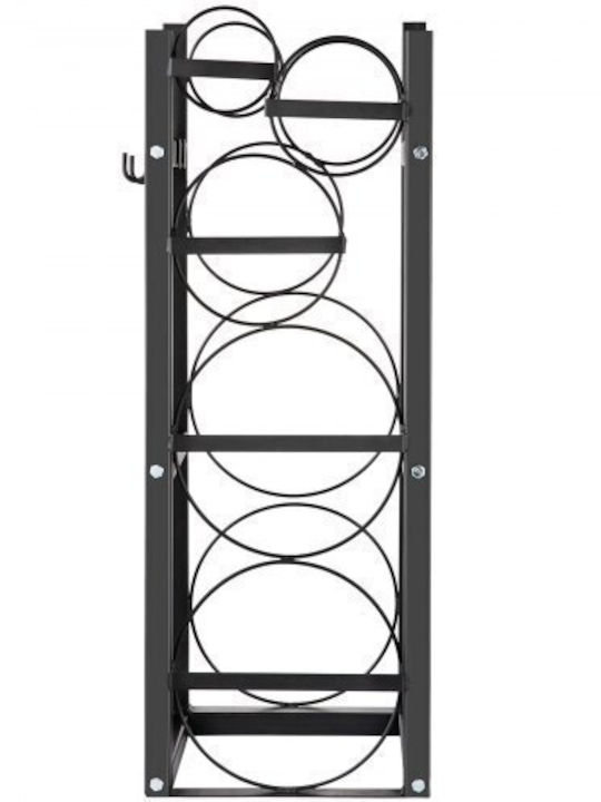 Vevor Free Standing Metallic Wine Cabinet Gray 89.5x31.9x9.2cm