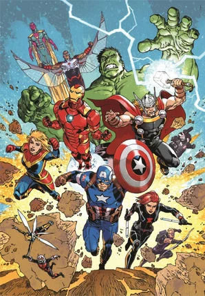 Marvel Avengers Puzzle 300p
