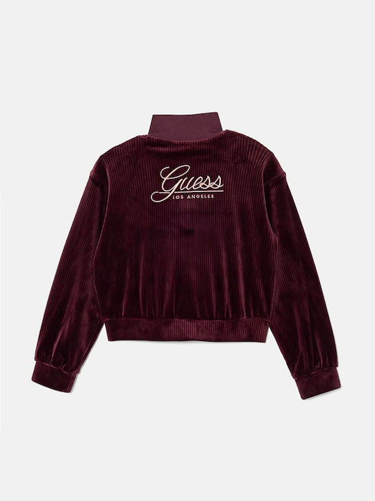 Guess Kids Cardigan burgundy