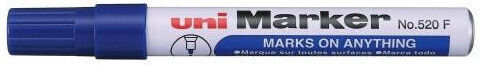 Uni-Ball Ανεξίτηλος Μαρκαδόρος Μπλε 3mm